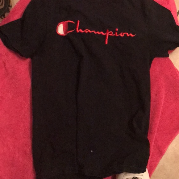 Black champion shirt - Picture 4 of 4